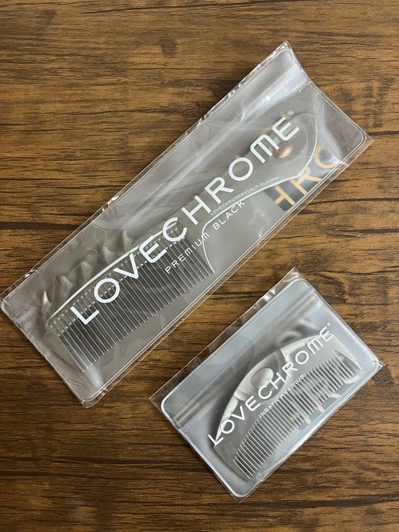 LOVECHROME プレミアムブラック コームセット