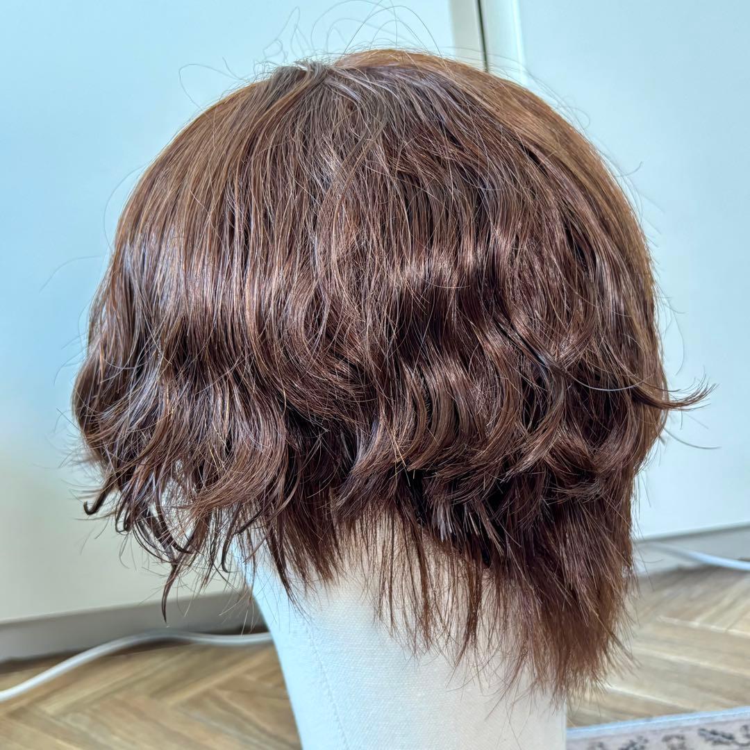 百合子ウィッグ 人工肌 ブラウン Mサイズ