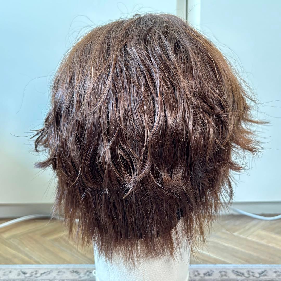 百合子ウィッグ 人工肌 ブラウン Mサイズ