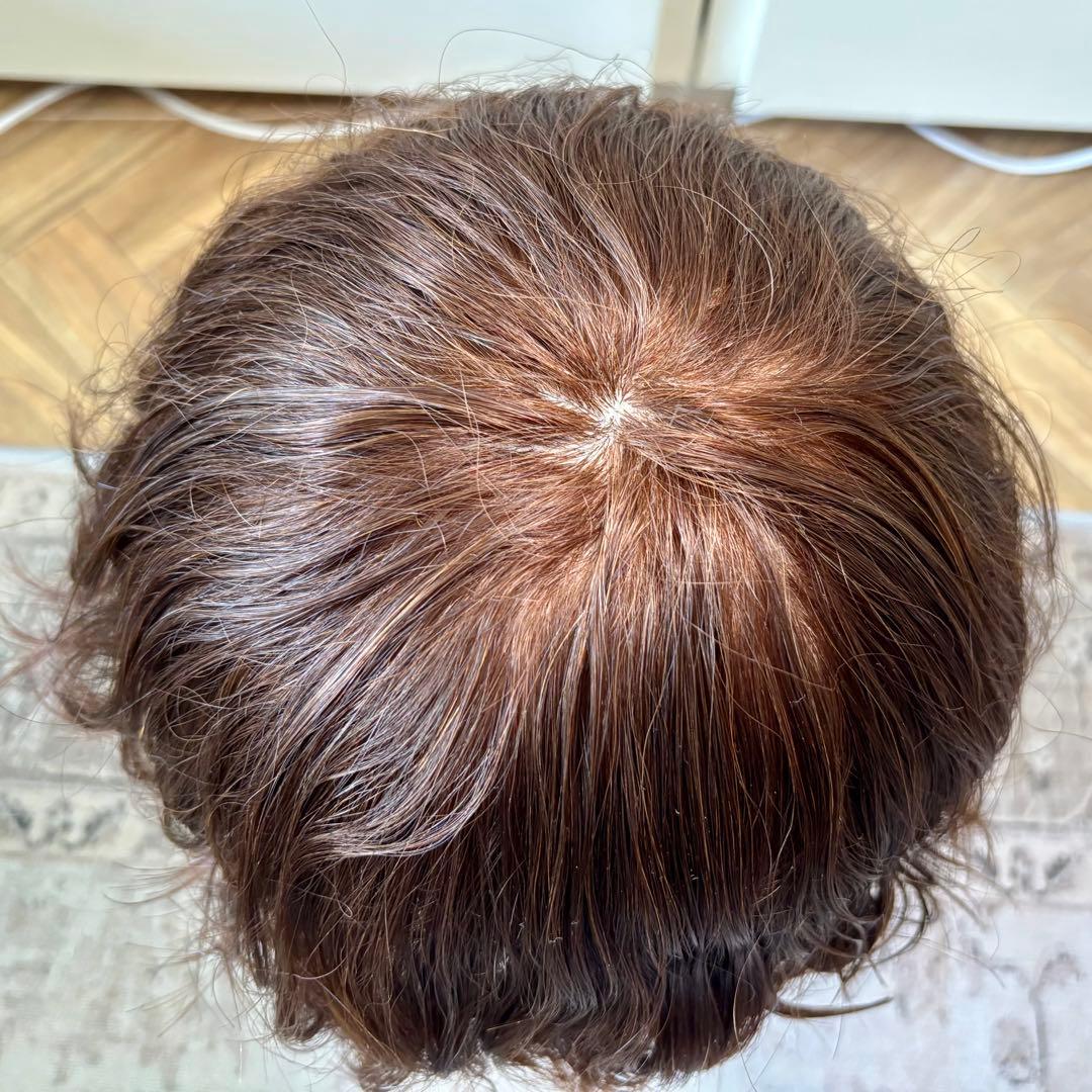 百合子ウィッグ 人工肌 ブラウン Mサイズ