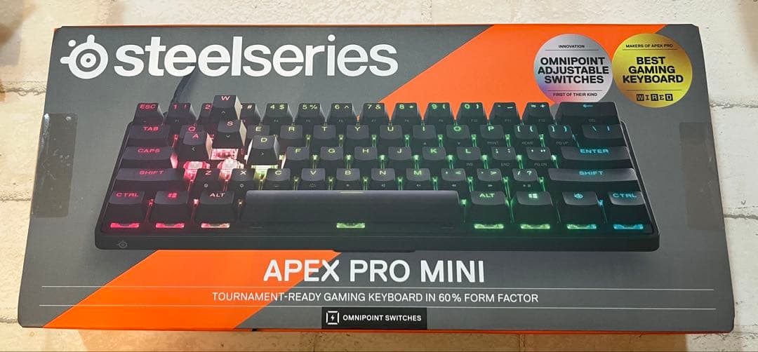 【50%割引】SteelSeries APEX プロミニ ゲーミングキーボード