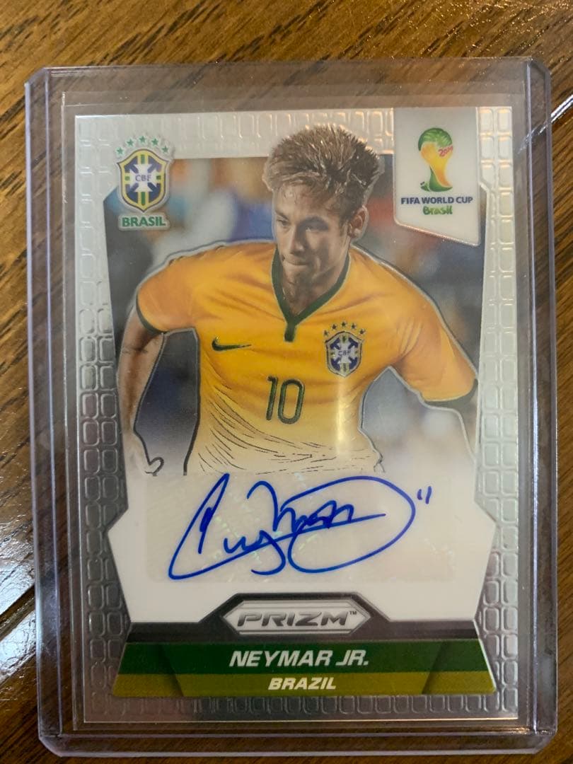 スポーツ選手 panini prizm world cup Neymar Jr auto