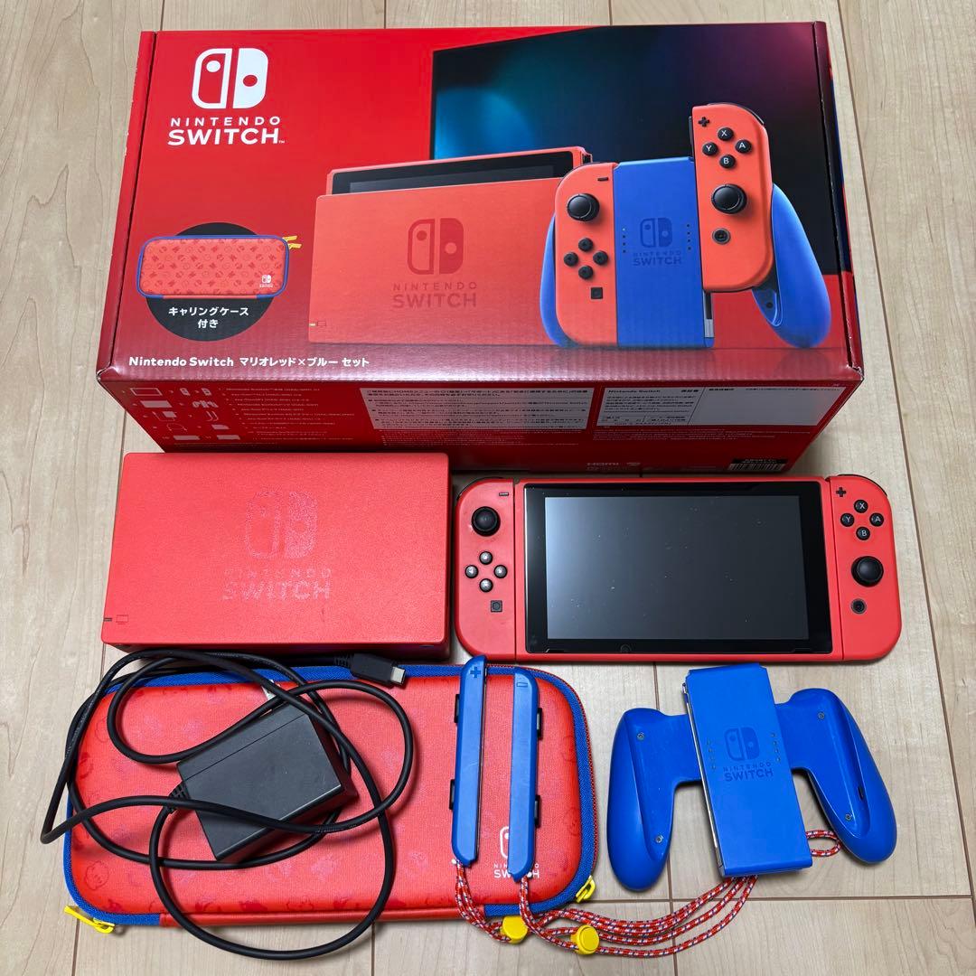【SDカード付き】Nintendo Switch マリオレッド