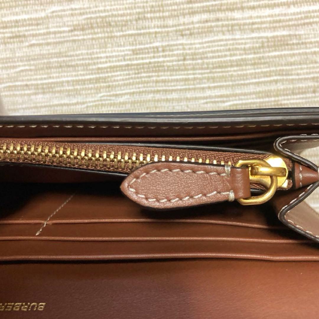BURBERRY：ホースフェリー ロゴプリント コンチネンタル 長財布