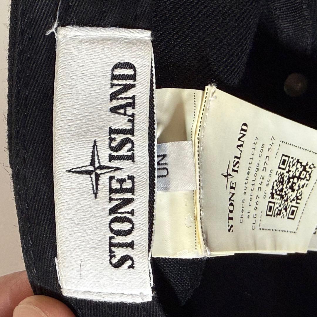 ストーンアイランド ブラック キャップ