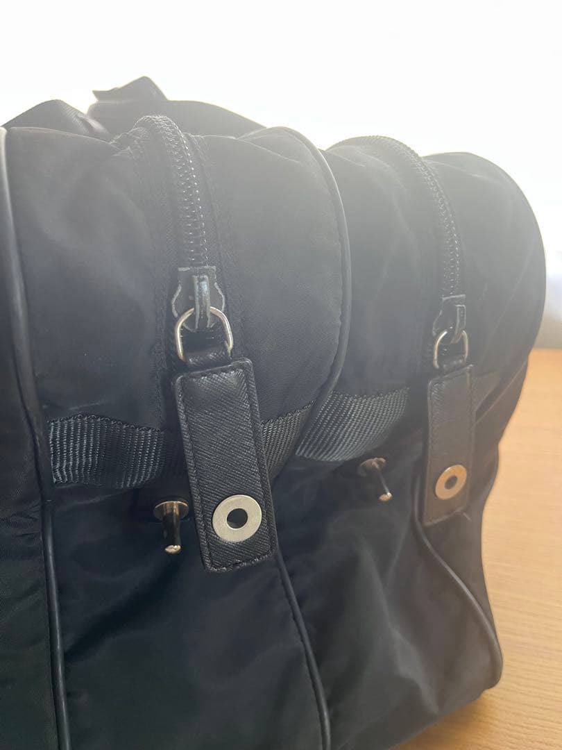 PRADA プラダ　ボストン　ブラック　ヴィンテージ　ナイロン
