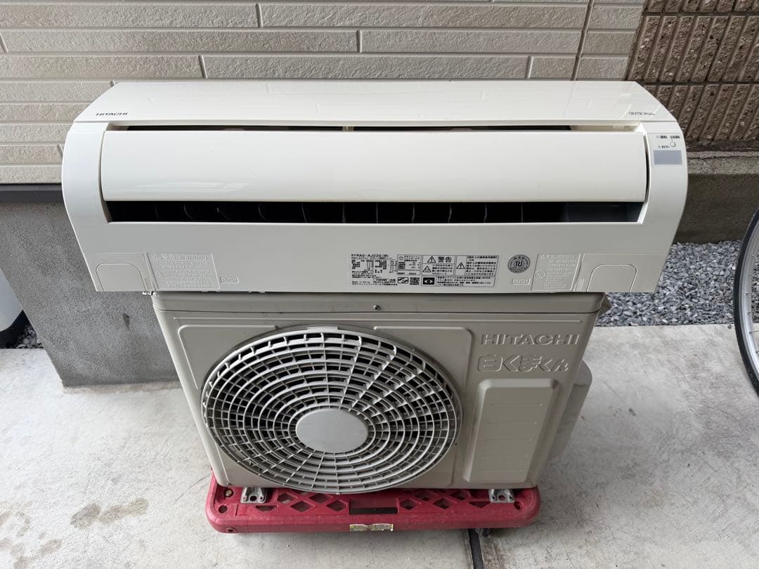 埼玉県内標準取付工事込、日立 、2017年製 、６畳用、配送込