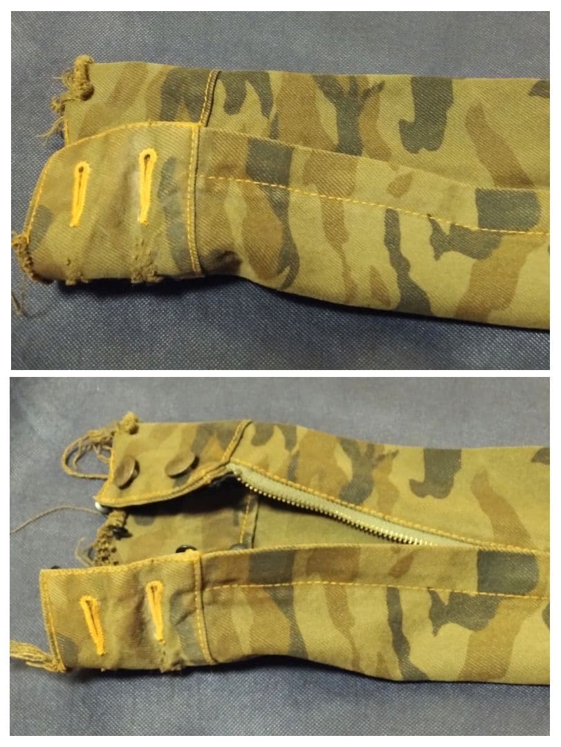 LGB初期　迷彩/ミリタリー　ダメージ加工　ジャケット