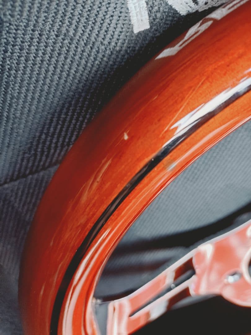 ウッドステアリング 290mm