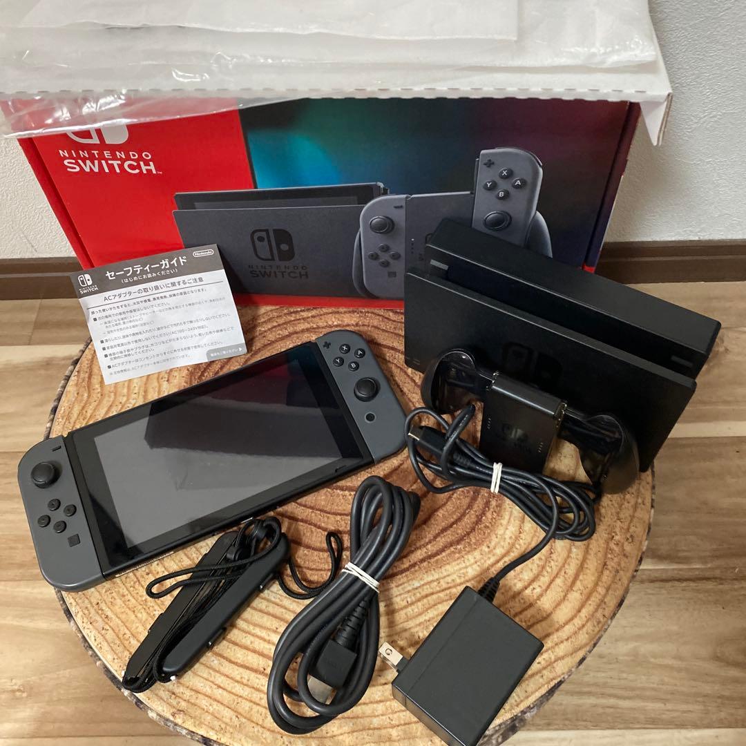 Nintendo Switch ニンテンドースイッチ本体　グレー ②