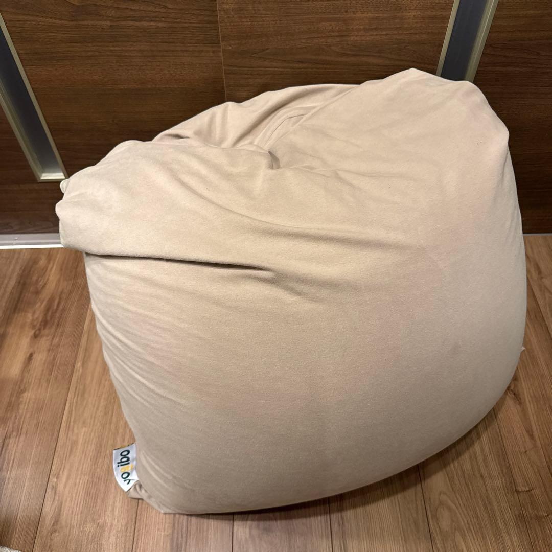 【Yogibo Mini】ビーズクッション ライトグレー