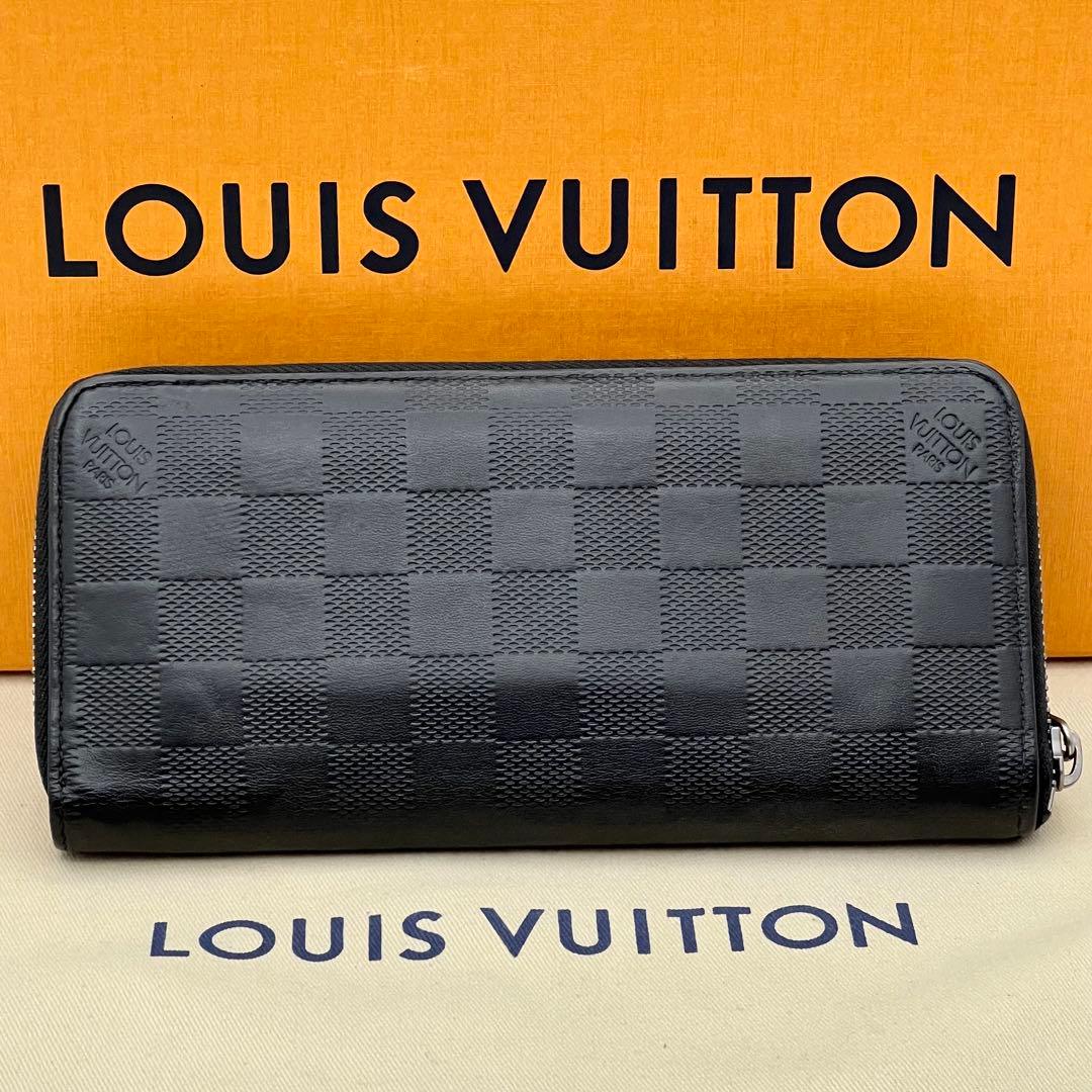 ★極美品★　ルイヴィトン　ダミエアンフィニ　ジッピーウォレット　ヴェルティカル