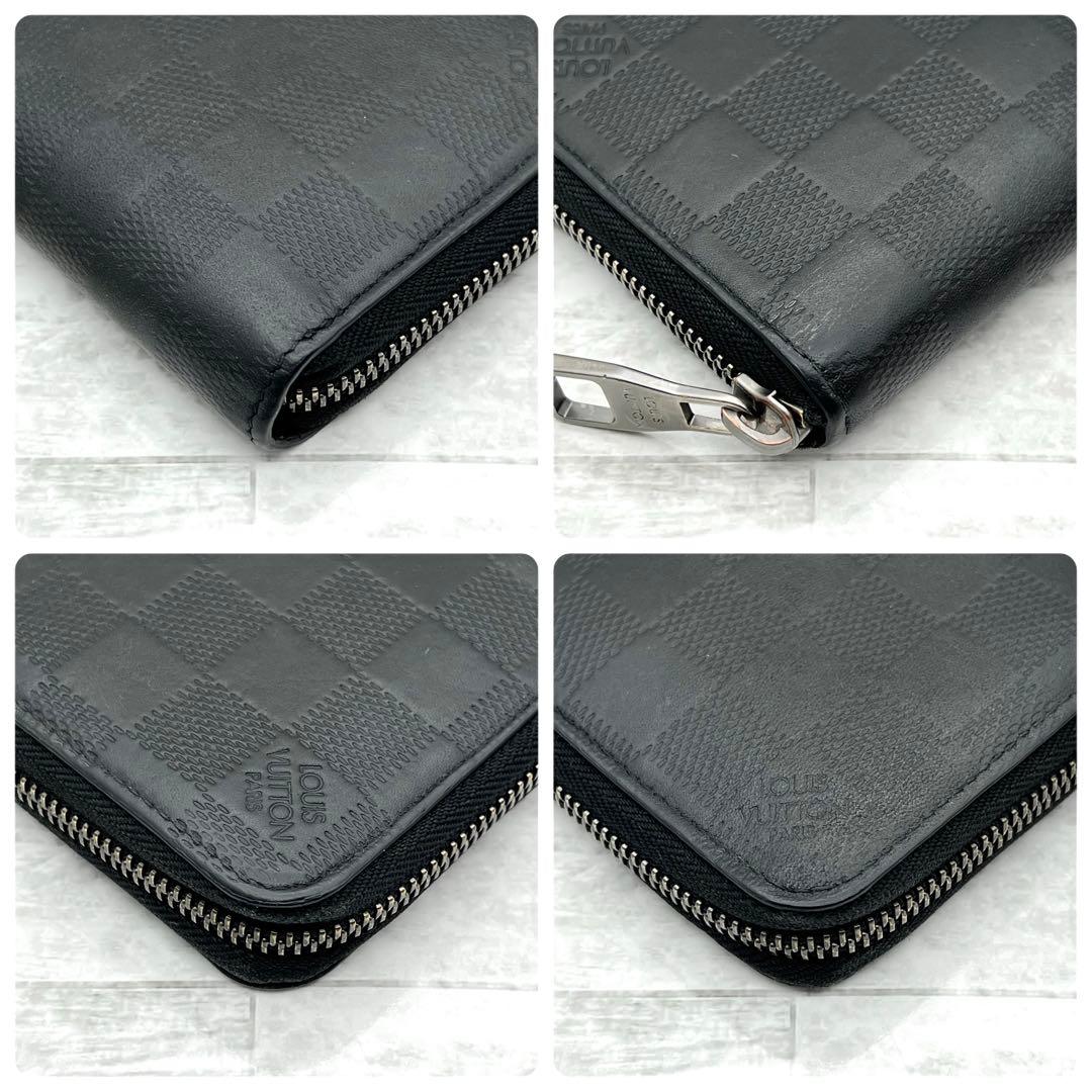 ★極美品★　ルイヴィトン　ダミエアンフィニ　ジッピーウォレット　ヴェルティカル
