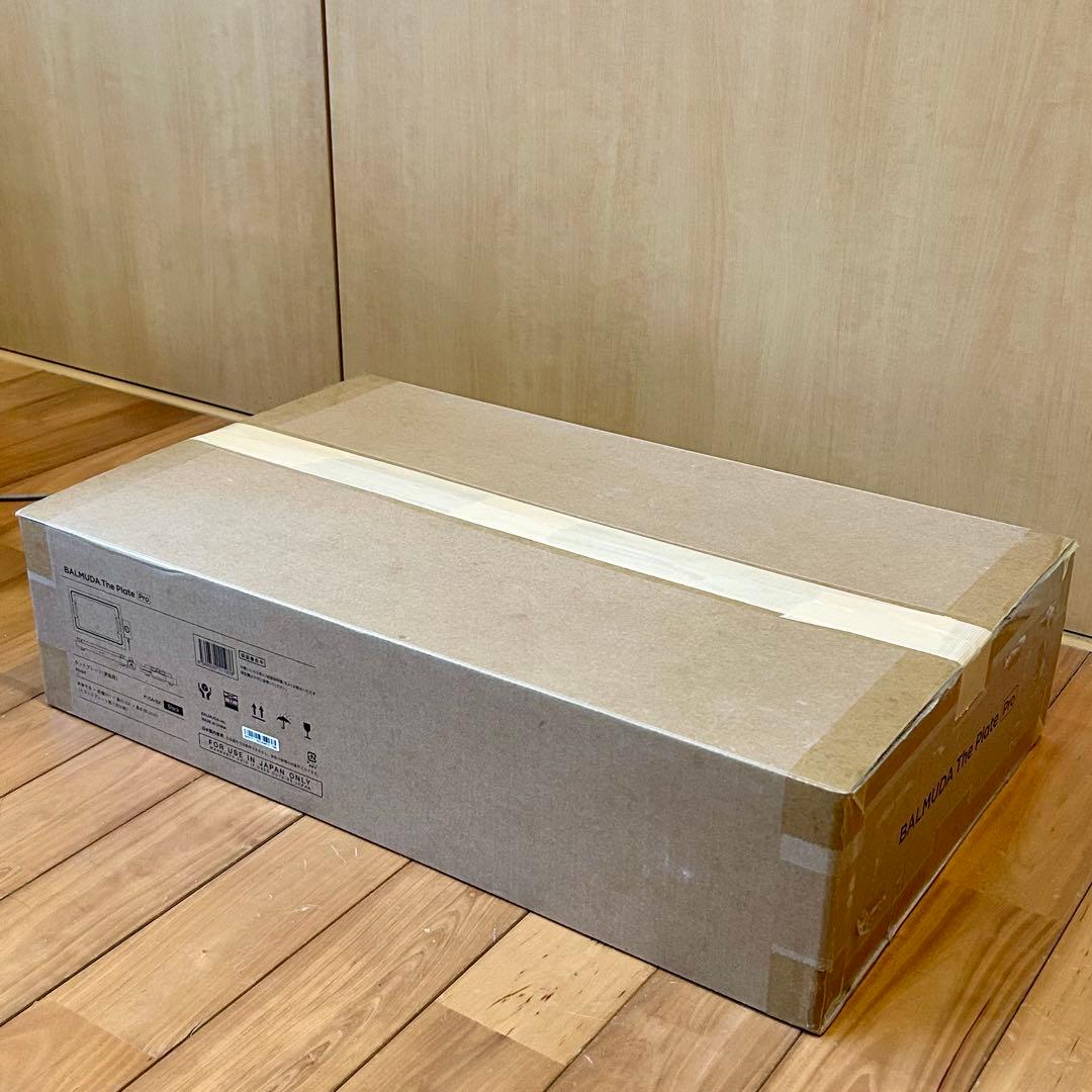 【新品未使用】BALMUDA The Plate Pro K10A-BK
