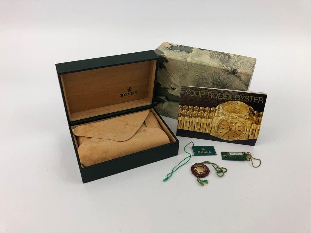 t*o様 ロレックス　空き箱　外箱　内箱　小冊子