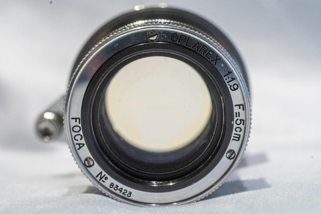 仏フォカ　オプラレックス　1.9／5cm レンズ　FOCA OPLAREX　レア