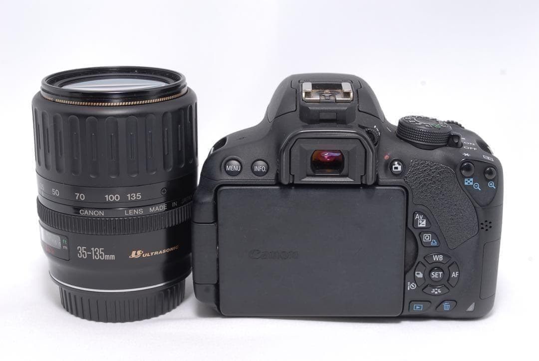 お買得✨Canon Kiss X7i 標準＆望遠対応 高倍率USMレンズセット