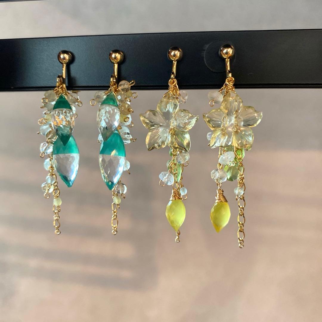 ペリオット様♡天然石チャーム