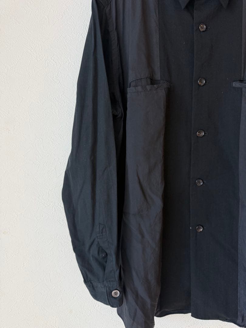 コムデギャルソンオム　クレイジーパターン　シャツ　田中オム　AD2001