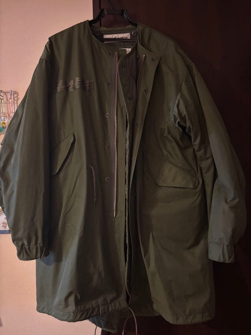 THE SHINZONEシンゾーン フィールドパーカーオリーブ　モッズコート