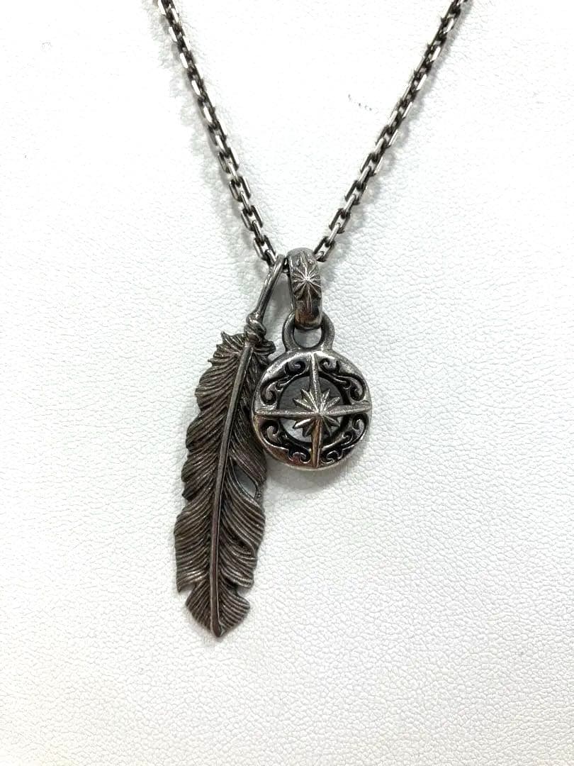 SAAD シルバーネックレス