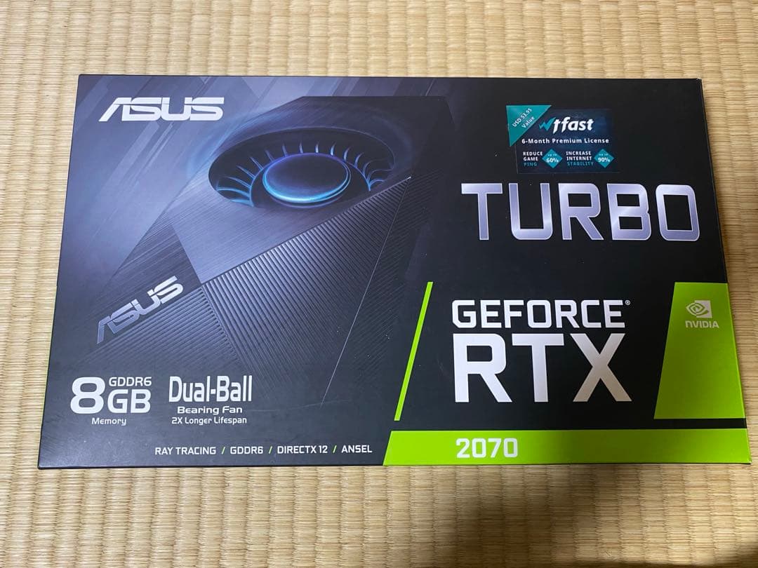 グラフィックボード・グラボ・ビデオカード GeForce RTX2070 ASUS