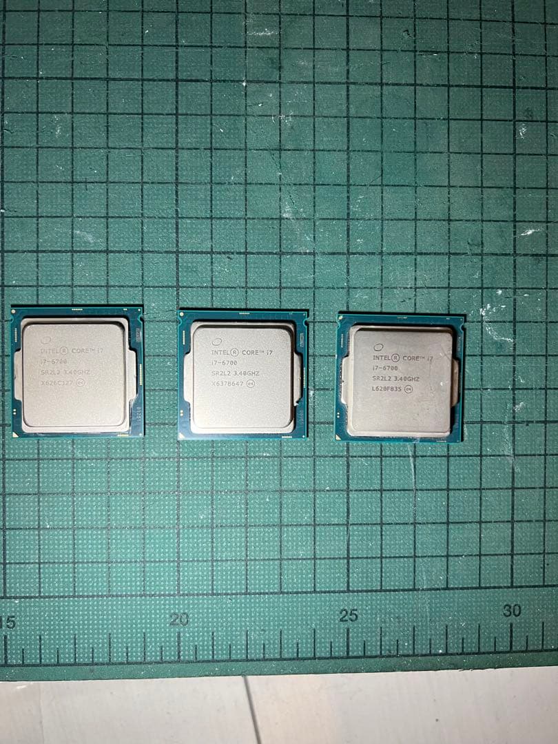 I7-6700 x3個　マザーボード４枚