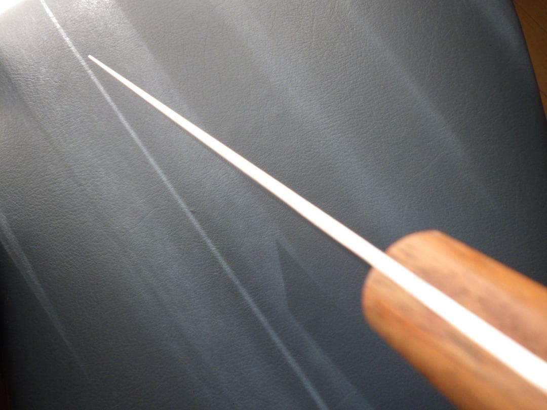 ミソノ/中華包丁モリブデン鋼★両刃手研ぎ済み★