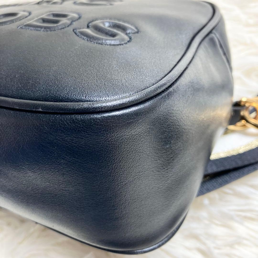 【美品】マークジェイコブス ＊カメラバッグ レザー ブラック