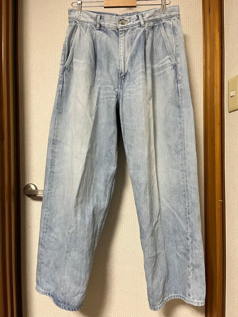 Graphpaper SelvageDenim TwoTuck Pantサイズ2