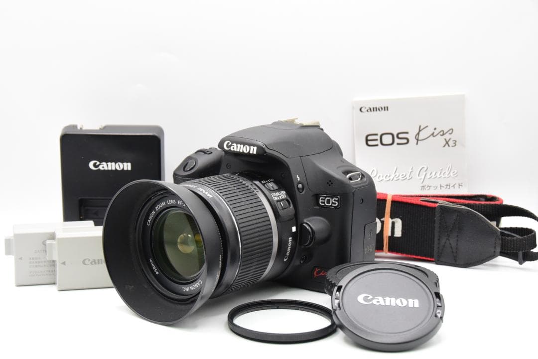 ■ 美品 ■ Canon EOS kiss X3 レンズセット 《動作OK》