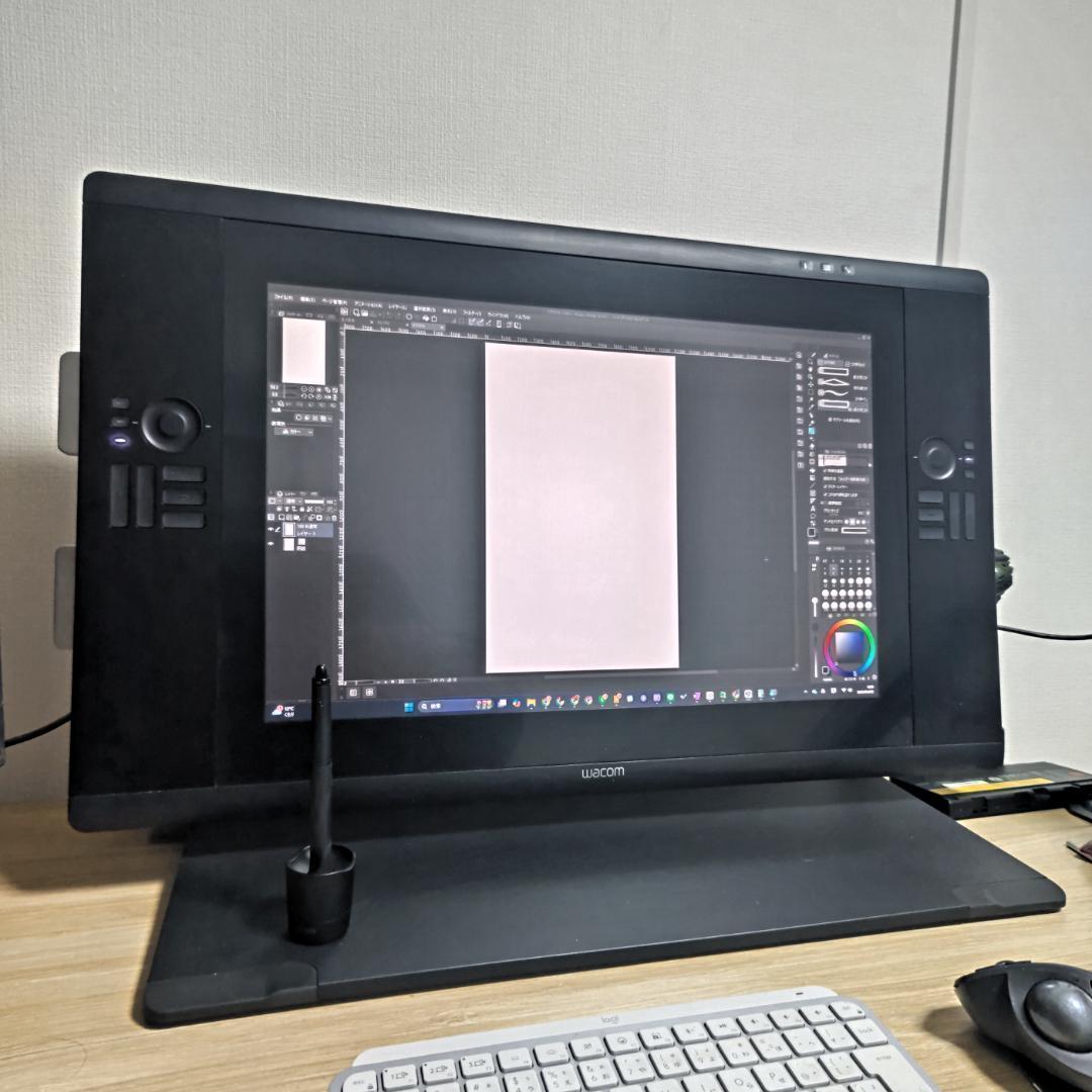 Wacom Cintiq 24HD DTK-2400/K0 状態良好 正常動作品