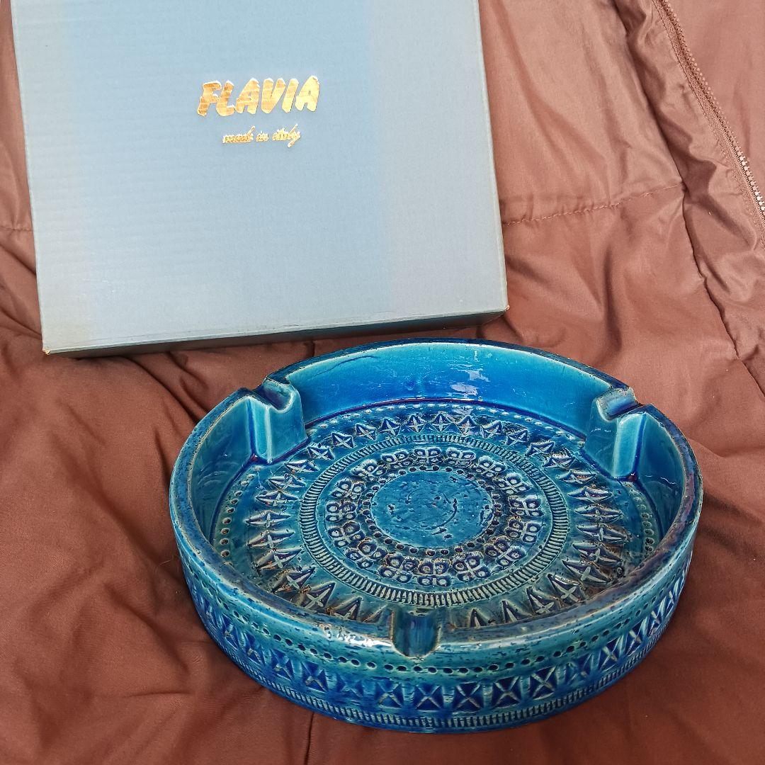 FLAVIA MONTELUPO フラビア ビトッシ 灰皿 リミニブルー 陶器