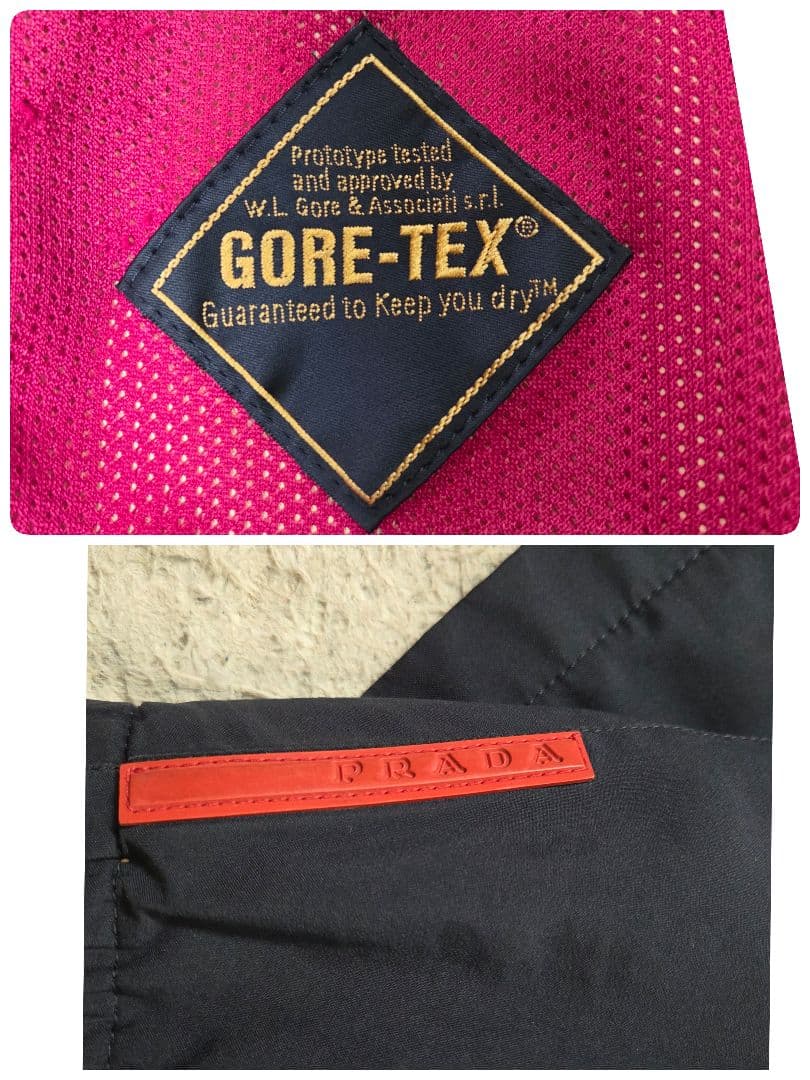 プラダ スポーツ GORE-TEX ナイロンジャケット 希少サイズ54 4L