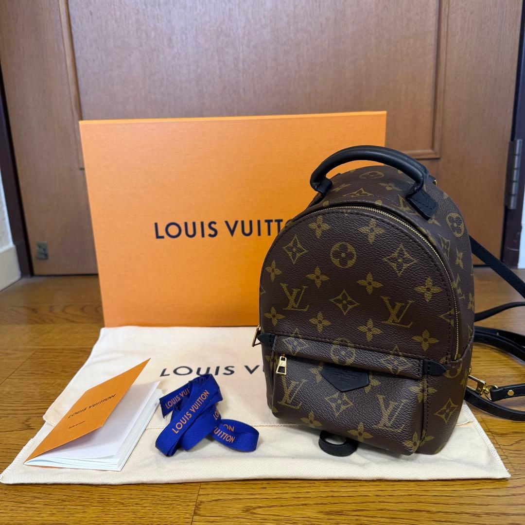 【極美品】ルイヴィトン パームスプリングス バックパック ミニ