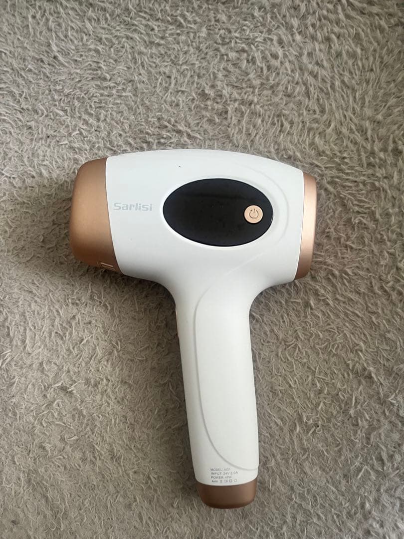 Saris 脱毛器　充電器　メガネ付き