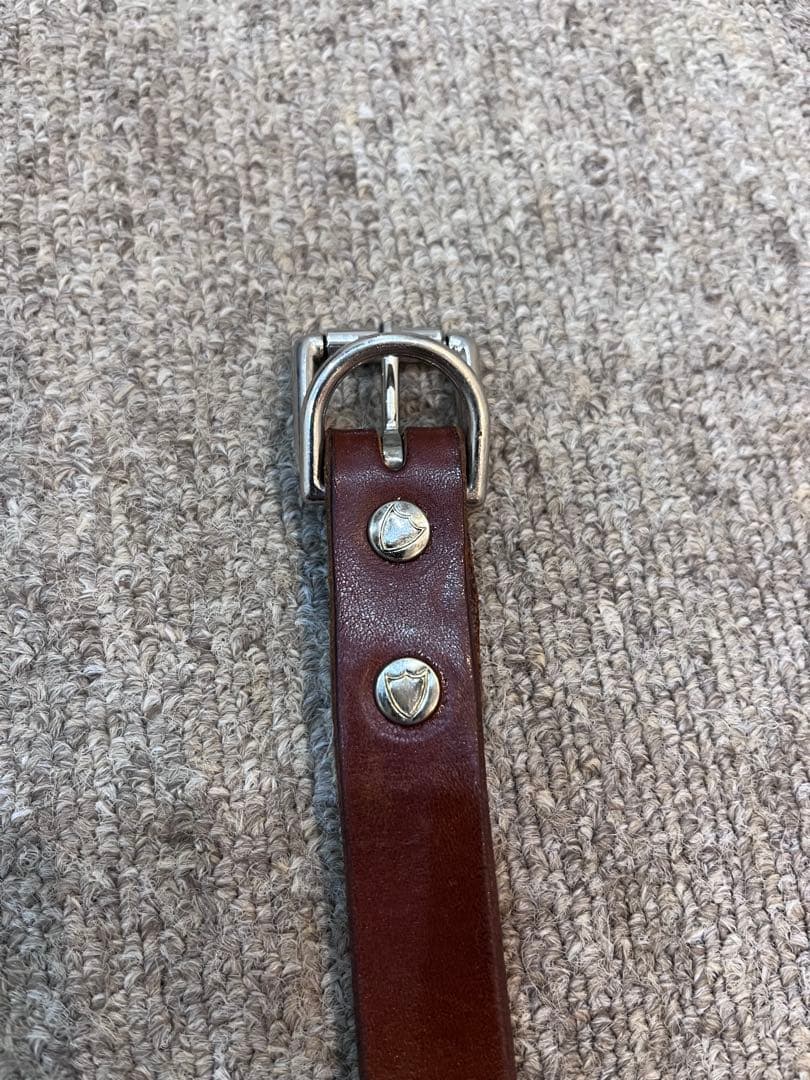 美品　HTC ナローベルト　34 ブラウン