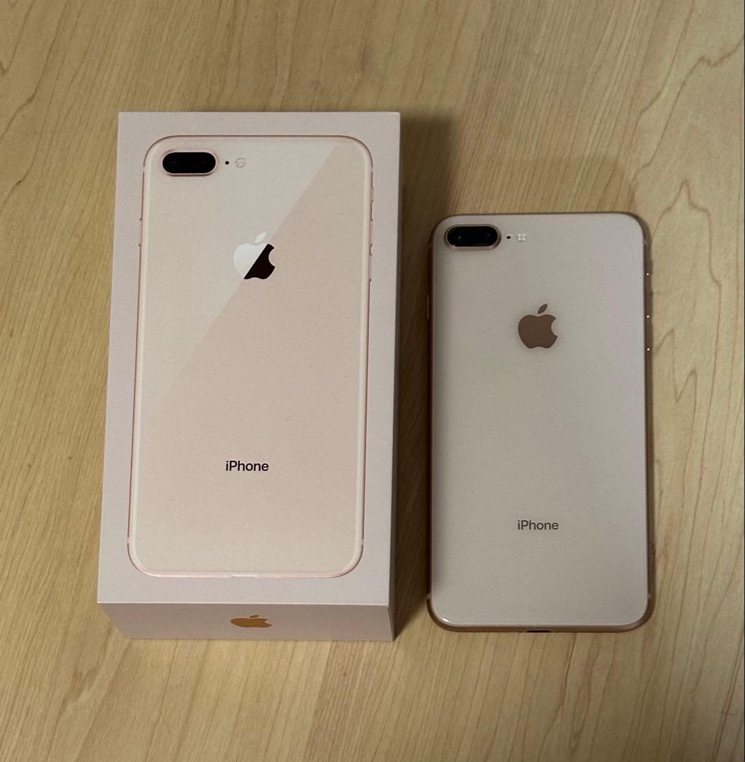 【美品】iPhone 8 Plus 64GB ゴールド
