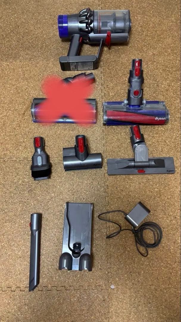 ダイソン V10 SV12 本体、ヘッド、他 付属品