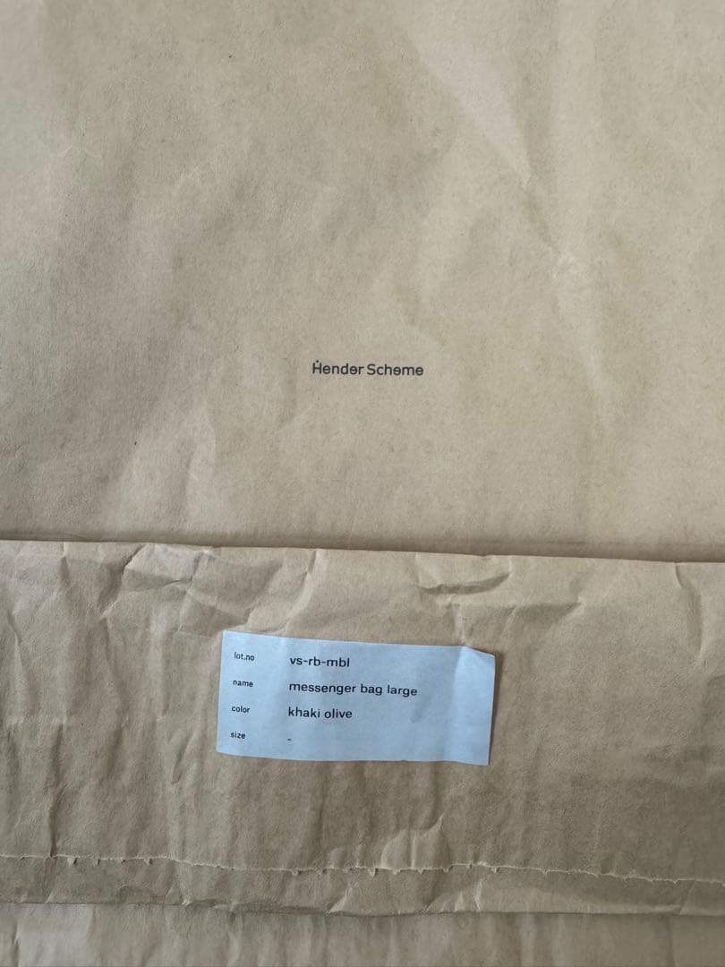 バッグ Hender Scheme messenger bag big
