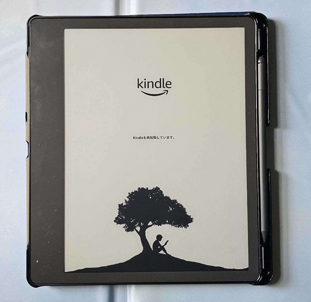 Kindle scribe 2022年　専用ペン、フリップカバー付き