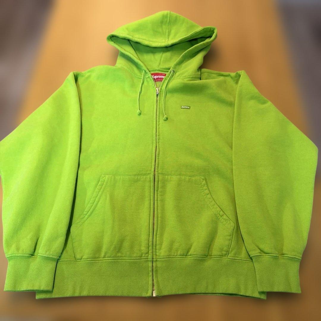 最終値下げ　美品　シュプリーム　フード付きパーカー　サイズM
