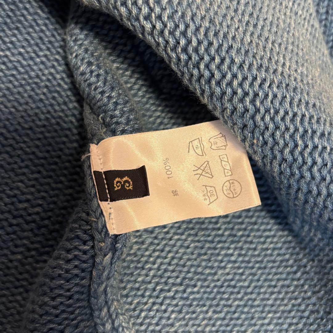 KAPITAL コンチョ インディゴ ニットジャケット