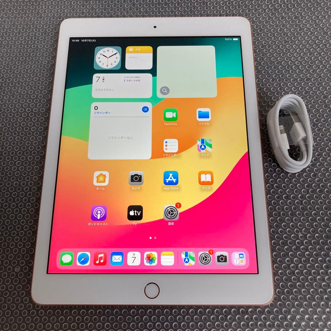 1076 電池最良好☆比較的美品☆iPad6 第6世代 32GB WIFIモデル