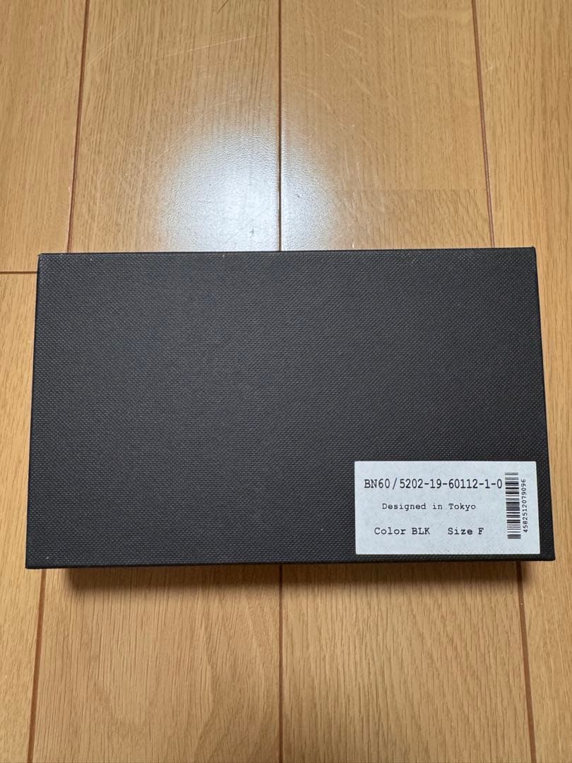 alfredoBANNISTER 黒 レザー 長財布 シンプルデザイン