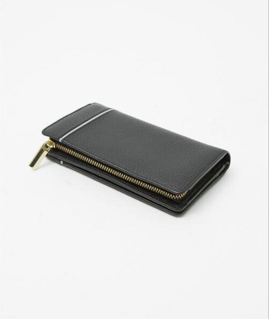 alfredoBANNISTER 黒 レザー 長財布 シンプルデザイン