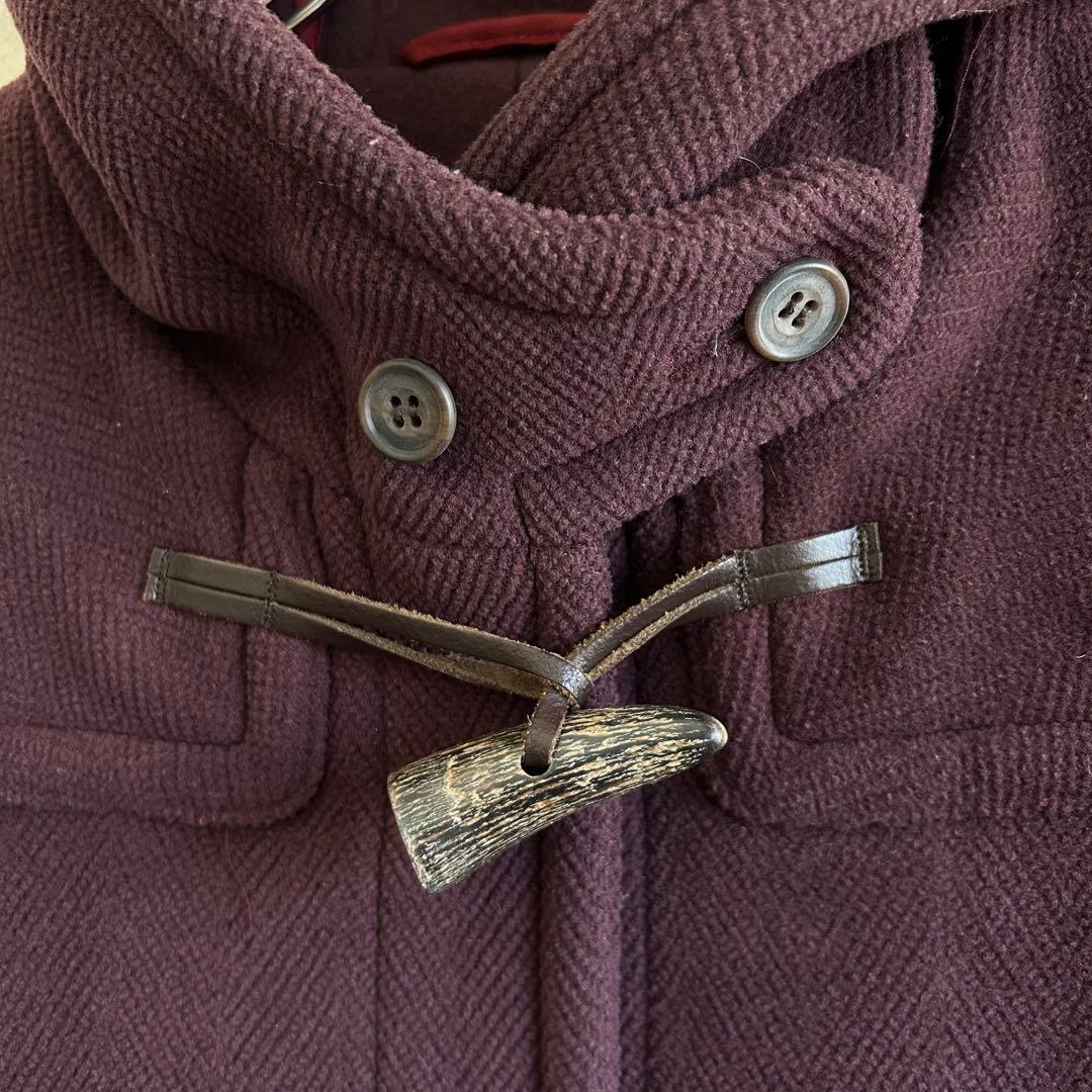 イングランド製 Invertere ヘリンボーン ダッフルコート