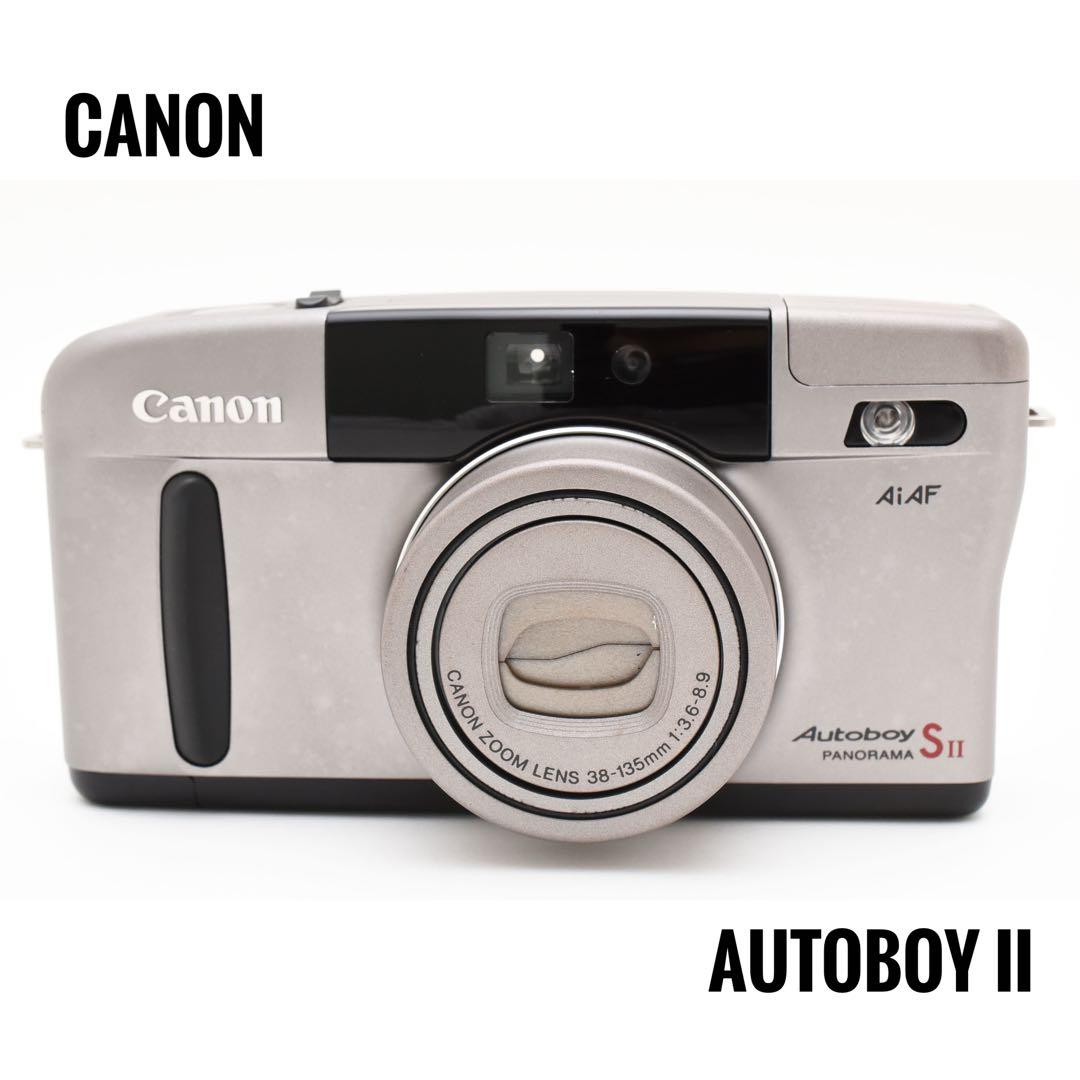 【完動品】Canon Autoboy S II 2 フィルムカメラ