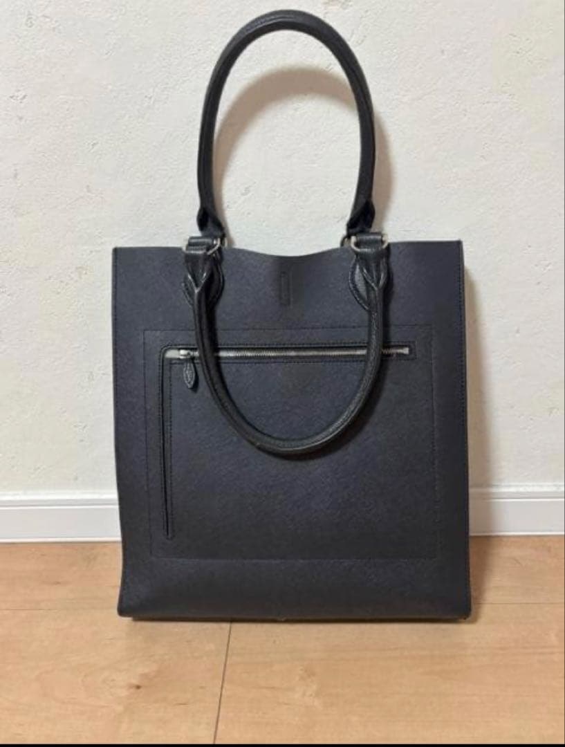 【美品】GALLERIANT ブラック トートバッグ ビジネス　GLS-3831