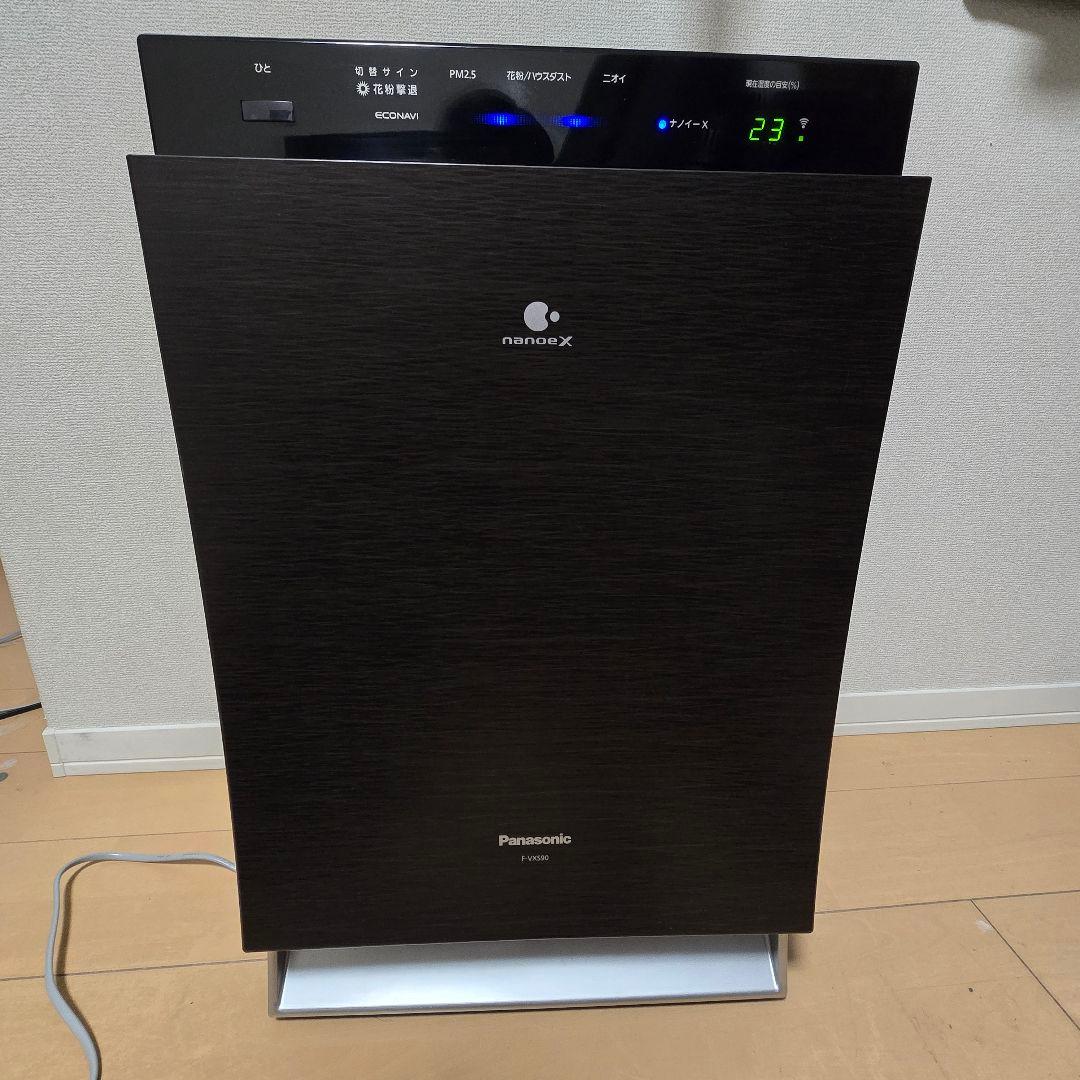 Panasonic最上位モデルナノイーＸ搭載加湿空気清浄機 F-VXS90